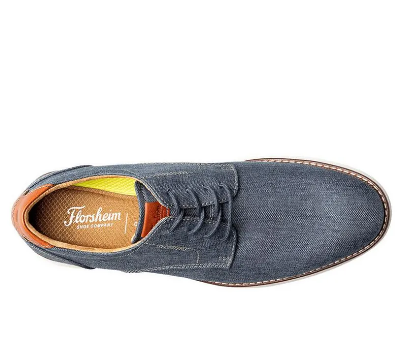 Men's Florsheim Launch Canvas Plain Toe Loafers