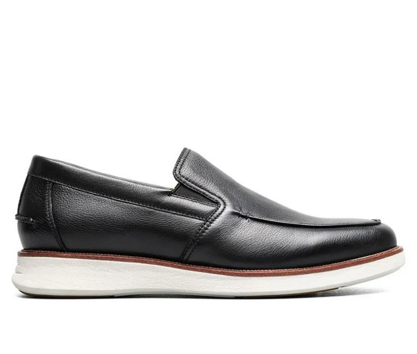Men's Florsheim Launch Moc Toe Elastic Lace Boat Shoes