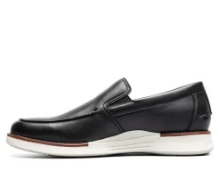 Men's Florsheim Launch Moc Toe Elastic Lace Boat Shoes