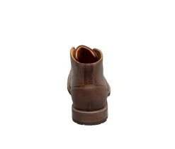 Men's Florsheim Lodge Plain Toe 3 Eye Chukka Boot Dress Shoes