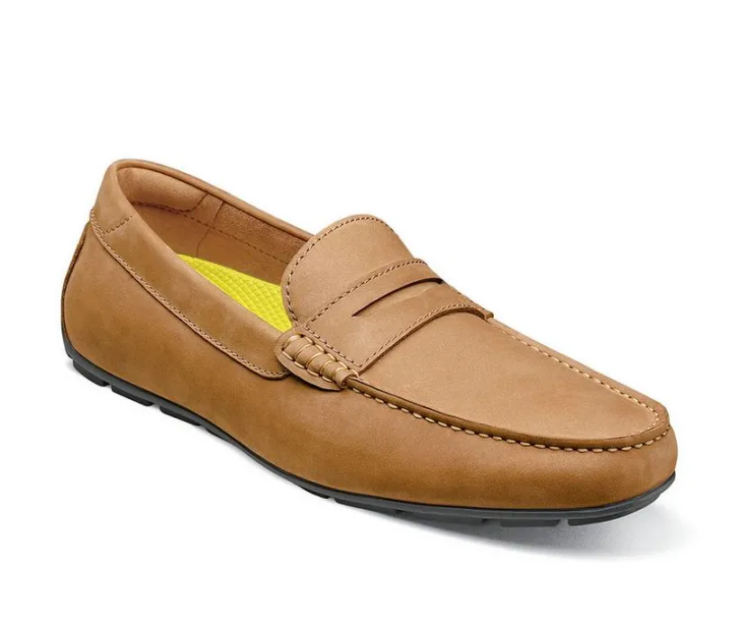 Men's Florsheim Motor Smooth Moc Toe Penny Loafers