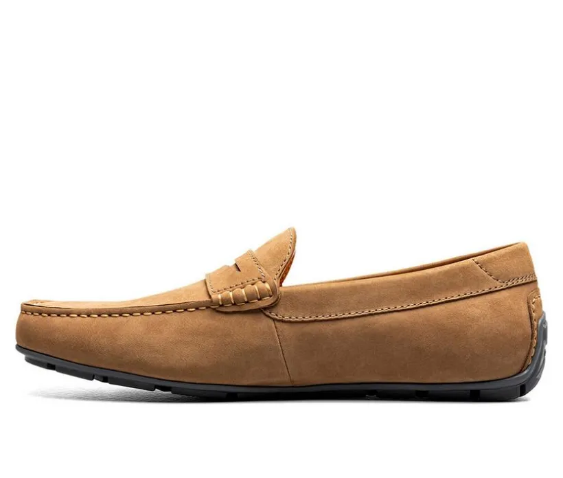Men's Florsheim Motor Smooth Moc Toe Penny Loafers