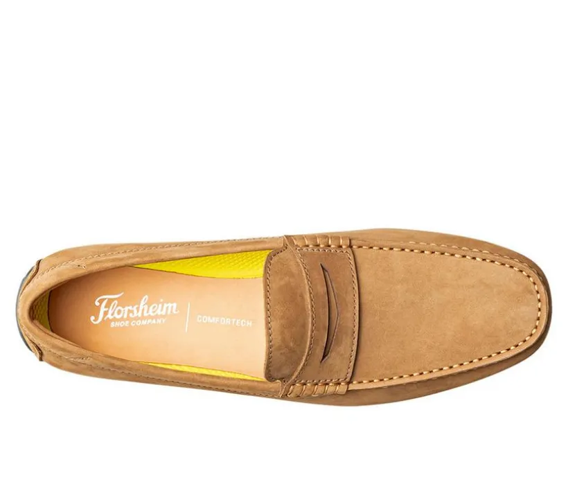 Men's Florsheim Motor Smooth Moc Toe Penny Loafers