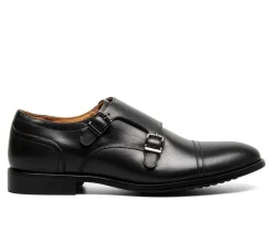 Men's Florsheim Rucci Cap Toe Double Monk Strap Dress Shoes