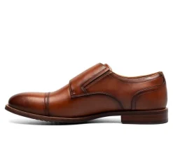 Men's Florsheim Rucci Cap Toe Double Monk Strap Dress Shoes