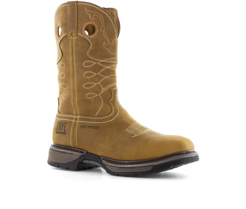 Men's Frye Supply Waterproof Western Safety-Crafted Boot Work Boots