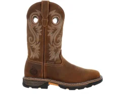 Men's Georgia Boot Carbo-Tec FLX Alloy Toe Waterproof Pull On Work Boots
