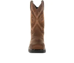 Men's Georgia Boot Carbo-Tec LT Steel Toe Waterproof Pull On Work Boots