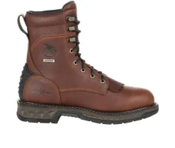 Men's Georgia Boot Carbo-Tec LT Steel Toe Waterproof Pull On Work Boots