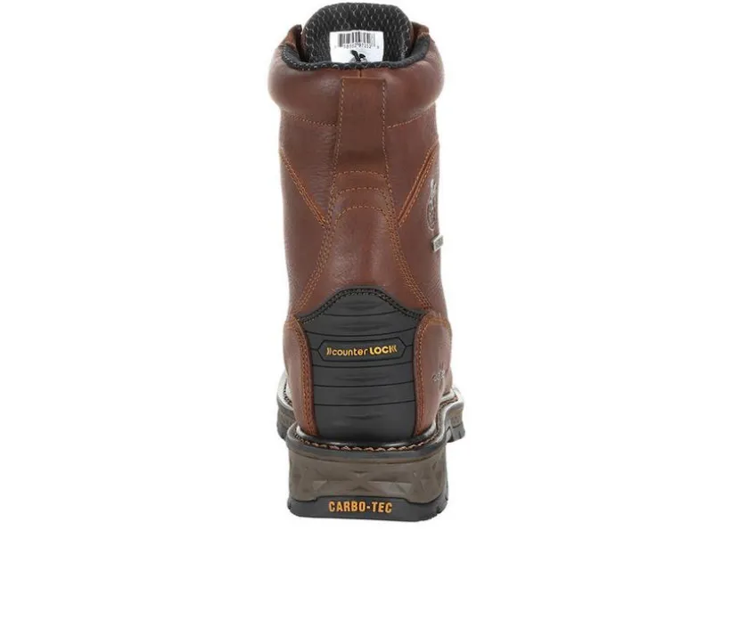 Men's Georgia Boot Carbo-Tec LT Steel Toe Waterproof Pull On Work Boots