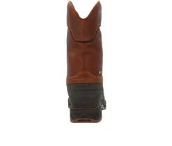 Men's Georgia Boot Carbo-Tec LTR Steel Toe Waterproof Pull On Work Boots