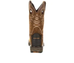 Men's Georgia Boot Carbo-Tec LY Alloy Toe Waterproof Pull On Work Boots