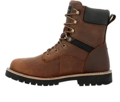 Men's Georgia Boot Core 37 8 Soft Toe Work Boots