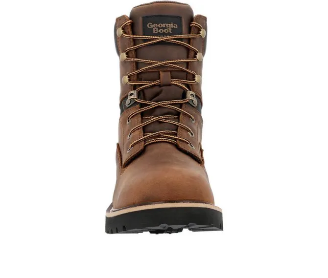 Men's Georgia Boot Core 37 8 Soft Toe Work Boots