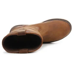 Men's Georgia Boot GB00696 Wedge Pull-on Steel Toe Work Boots