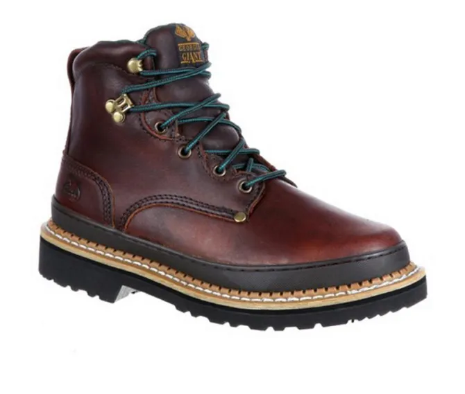 Men's Georgia Boot 6" Giant Steel Toe Work Boots