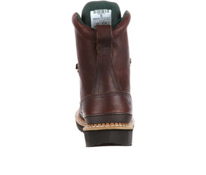 Men's Georgia Boot Giant 8" Steel Toe Work Boots
