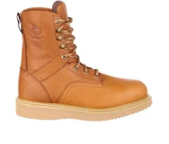 Men's Georgia Boot 8" Wedge Steel Toe Work Boots