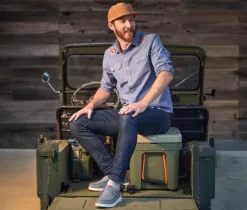 Men's HEYDUDE Paul Canvas Casual Shoes