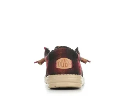 Men's HEYDUDE Wally Cozy Plaid Casual Shoes