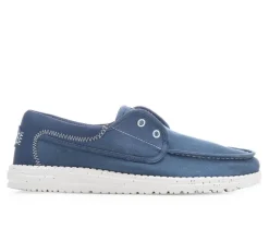 Men's HEYDUDE Wally Cru Stretch Canvas Casual Shoes