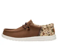 Men's HEYDUDE Wally Funk Western Stitch Casual Shoes