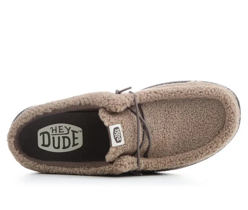 Men's HEYDUDE Wally Slip Sherpa Casual Shoes