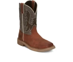Men's Justin Boots Bolt Soft Toe Cowboy Boots