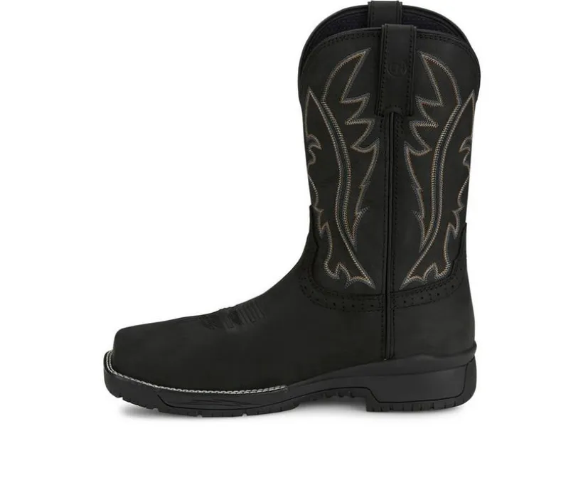 Men's Justin Boots Nitread 11" Ct H20 Cowboy Boots