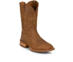 Men's Justin Boots Rustle Stacked Heel Western Boot Cowboy Boots