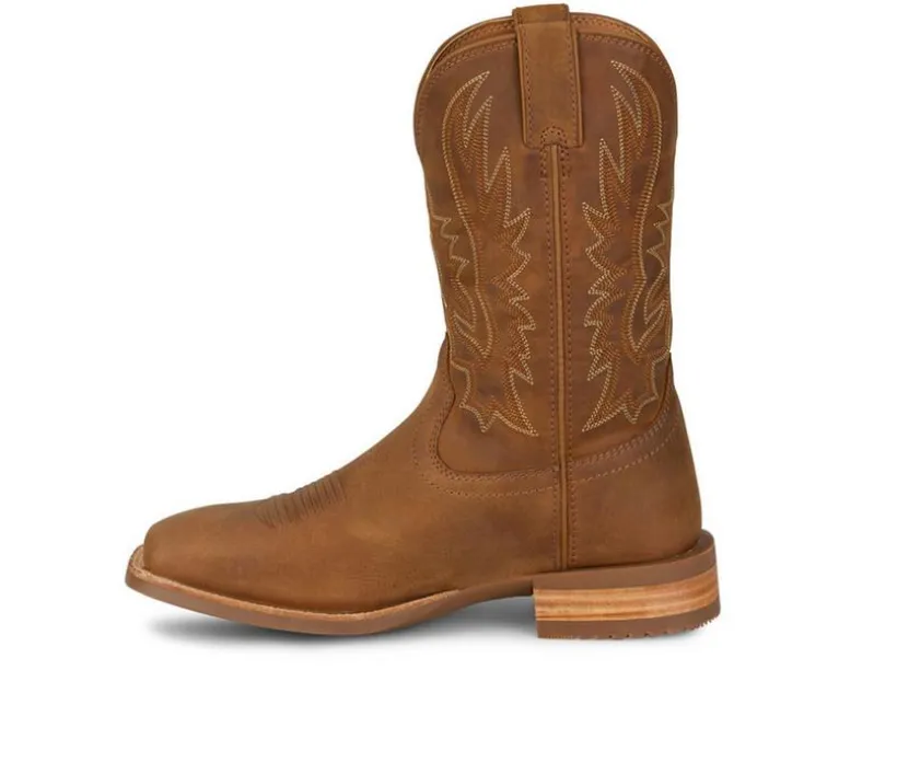 Men's Justin Boots Rustle Stacked Heel Western Boot Cowboy Boots