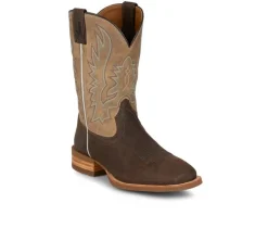 Men's Justin Boots Rustle Stacked Heel Western Boot Cowboy Boots