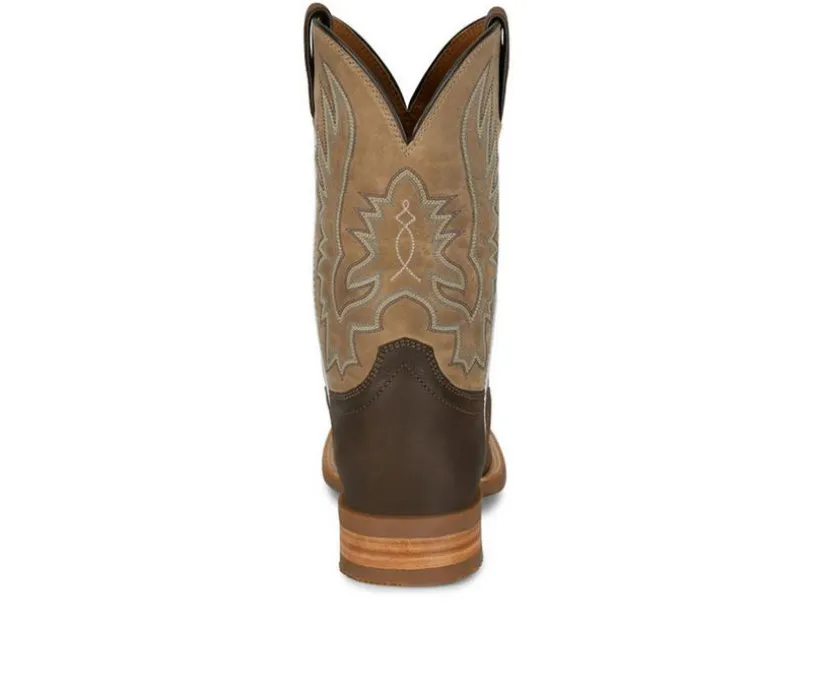 Men's Justin Boots Rustle Stacked Heel Western Boot Cowboy Boots