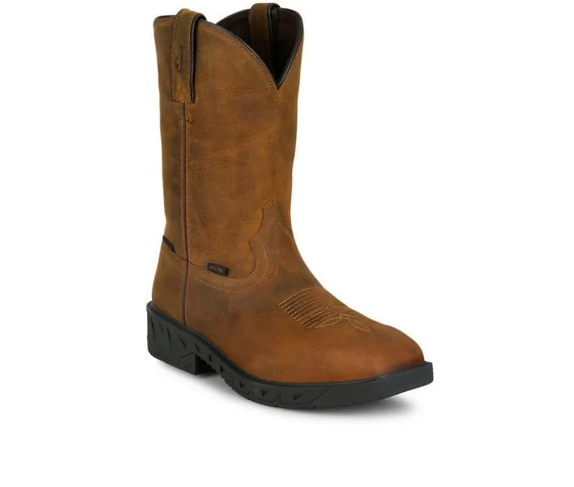 Men's Justin Boots Trencher Steel Toe Work Boots