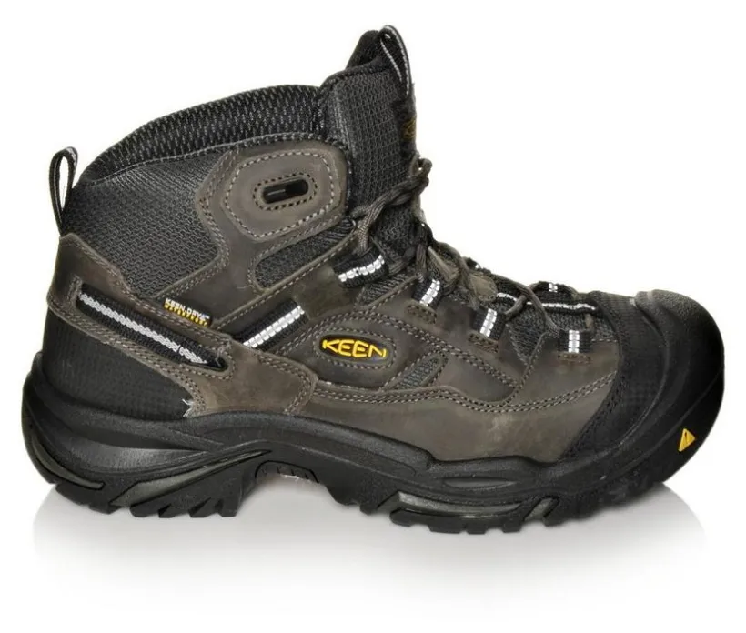 Men's KEEN Utility Braddock Mid Waterproof Work Boots