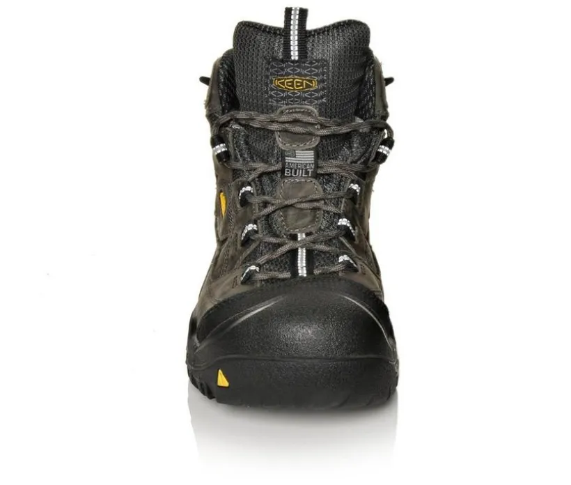 Men's KEEN Utility Braddock Mid Waterproof Work Boots