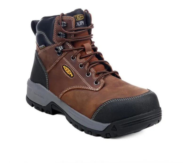 Men's KEEN Utility Evanston 6" WP Work Boots