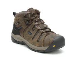 Men's KEEN Utility Flint II Mid Waterproof Steel Toe Work Boots