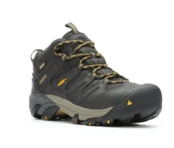 Men's KEEN Utility Lansing Mid Steel Toe Waterproof Work Boots