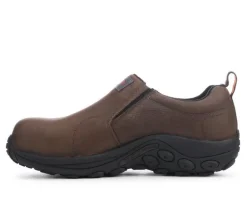 Men's Merrell Work Jungle Moc Leather Composite Toe Work Shoes