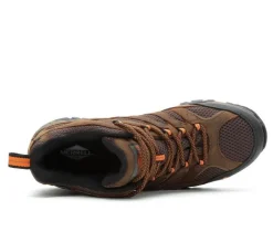 Men's Merrell Work Moab Vertex Mid Waterproof Comp Toe Work Boots