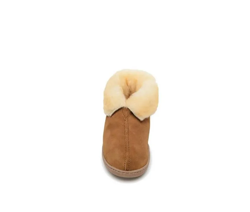 Men's Minnetonka Sheepskin Ankle Boots