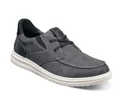 Men's Nunn Bush Brew City Canvas EZ Hands Free Moc Toe Moc Toe Slip-On
