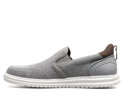 Men's Nunn Bush Brew City Canvas EZ Moc Toe Slip On Slip-On Shoes