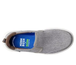 Men's Nunn Bush Brew City Canvas EZ Moc Toe Slip On Slip-On Shoes