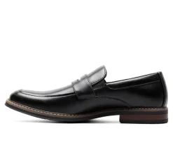 Men's Nunn Bush Carmelo Moc Toe Penny Loafer Dress Shoes