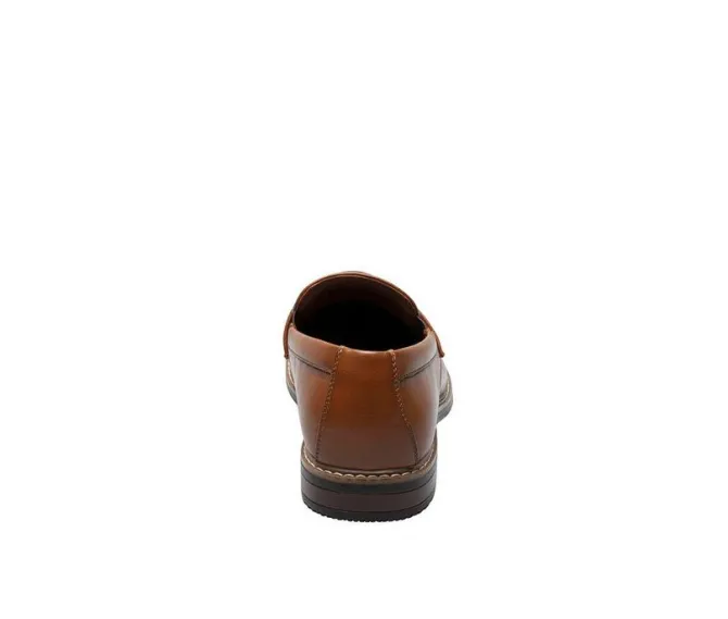 Men's Nunn Bush Carmelo Moc Toe Penny Loafer Dress Shoes