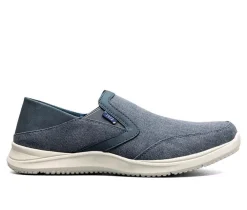 Men's Nunn Bush Conway EZ Canvas Moc Toe Slip On Shoes