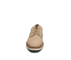 Men's Nunn Bush Griff Suede Plain Toe Oxford Oxfords