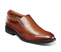 Men's Nunn Bush Jarvis Moc Toe Slip On Dress Shoes